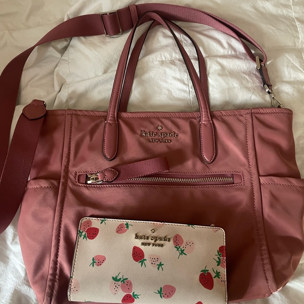 Kate Spade Pink Tote Bag